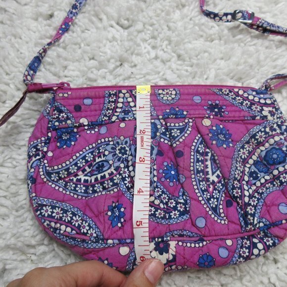 Vera Bradley purple paisley shoulder bag‎ - Picture 8 of 8